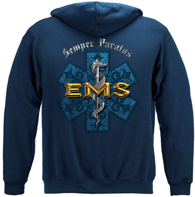 EMS Semper Paratus Hooded Sweat Shirt