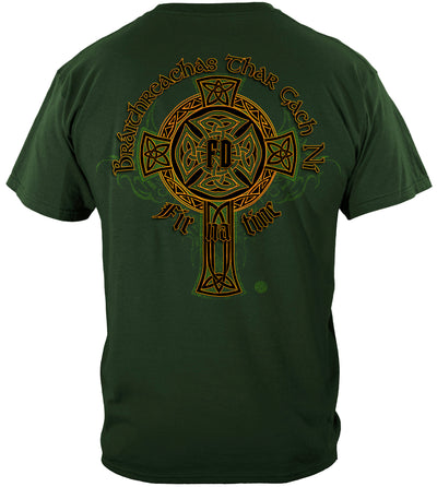 Irish Firefighter Heritage Tshirt
