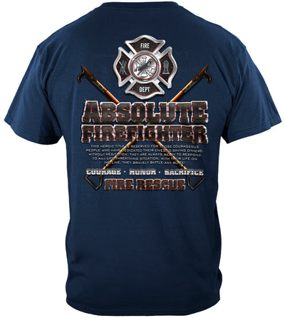 Absolute Firefighter-Fire Rescue T-shirt