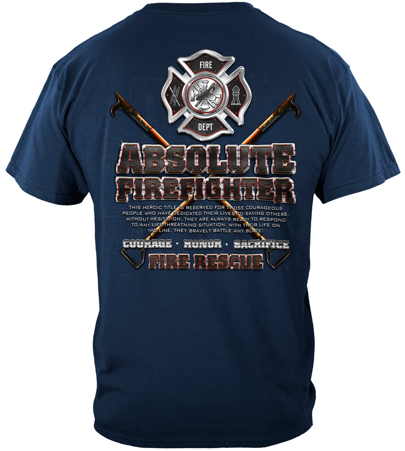 Absolute Firefighter-Fire Rescue T-shirt