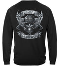 First In Last Out Firefighter Foil Long Sleeve Shirt