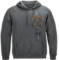 Firefighter Vintage Hooded Sweat Shirt