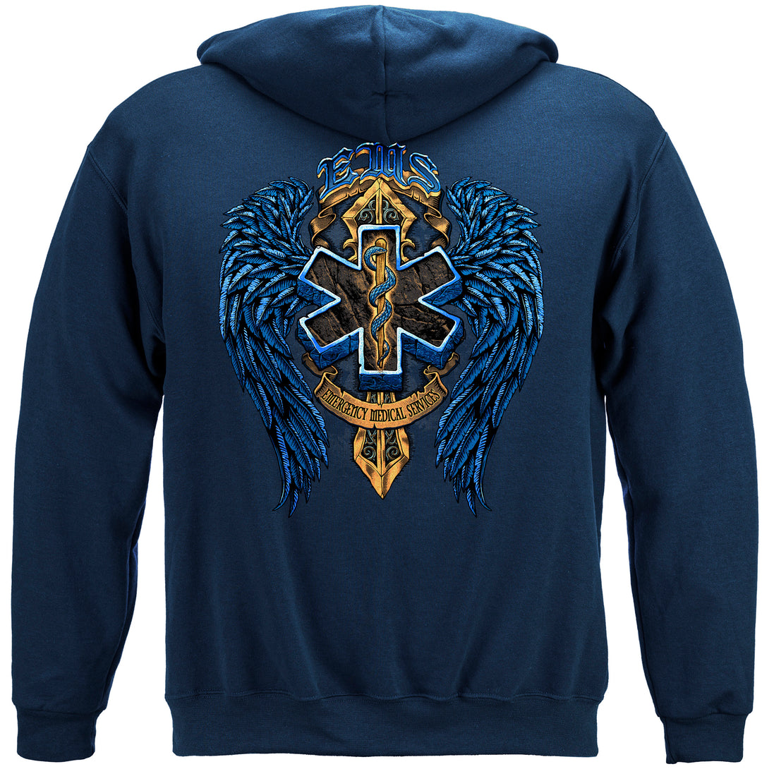 EMS Biker Wings Hooded Sweat Shirt