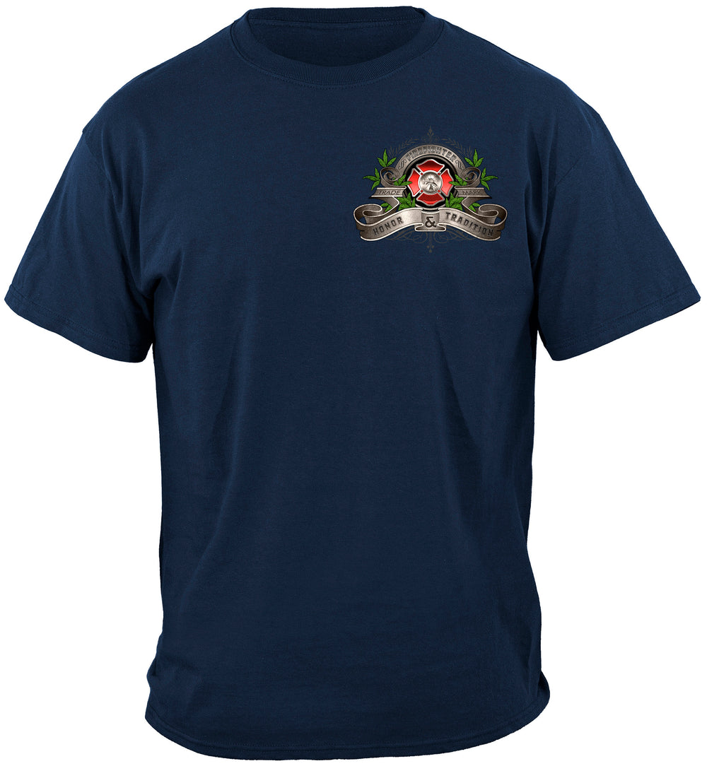 Firefighter Antique Pumper Truck Tshirt