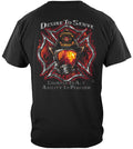 Firefighter Desire to Serve Foil Shirt