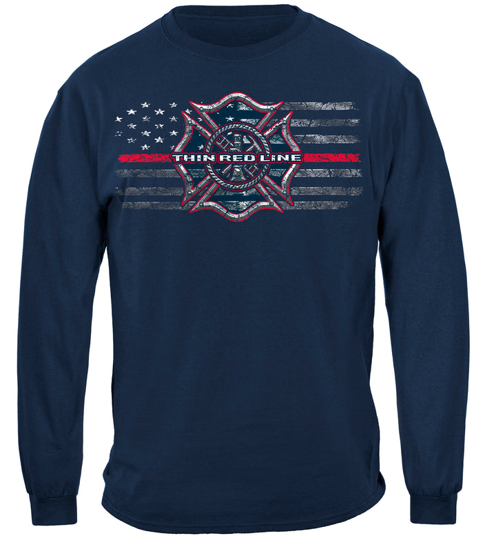 Thin Red Line Firefighter Long Sleeves