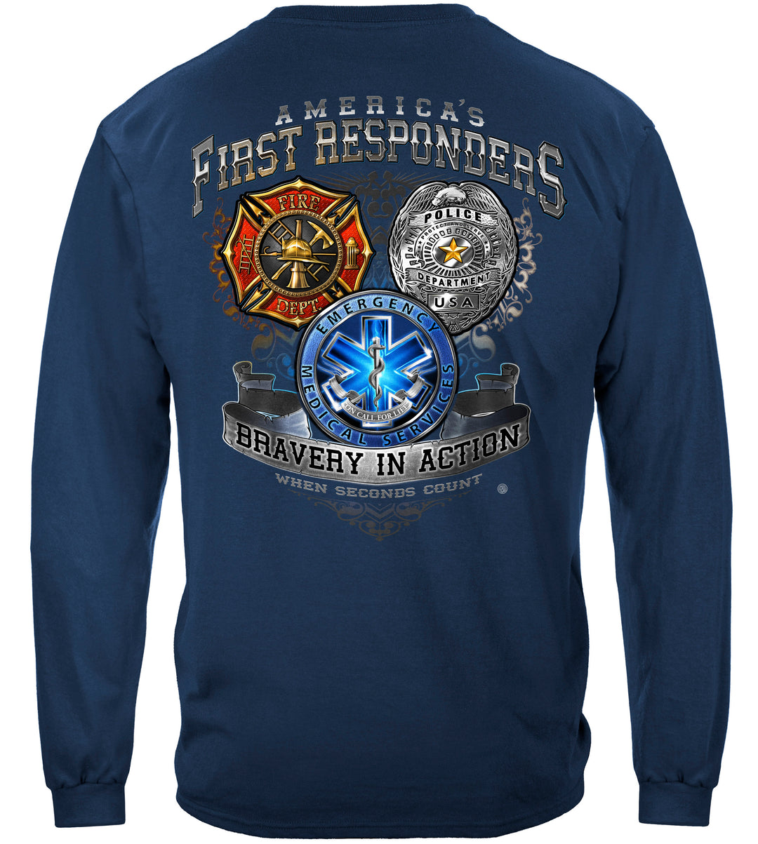 America's First Responders Long Sleeves