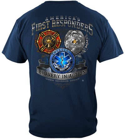 America's First Responders T-SHIRT