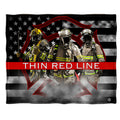 American Firefighter Thin Red Line Blanket