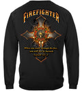 Firefighter Cross Walk Through the Fire  Isaiah 43: 2 Long Sleeves