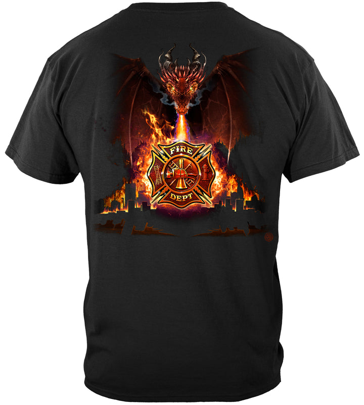 Firefighter City Dragon T-SHIRT