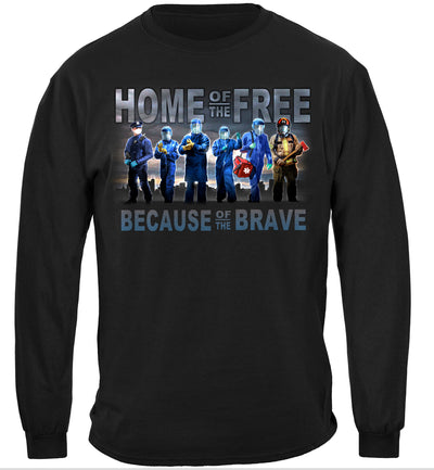 Home of The Free Medical Services Long Sleeves