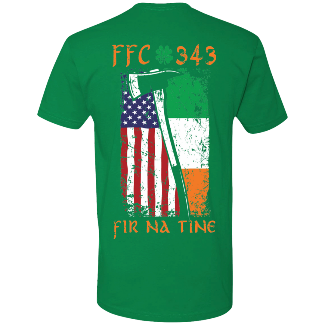 Firefighter t-shirt honoring 343 fallen heroes