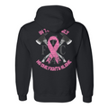 FFC 343 No One Fights Alone Breast Cancer Awareness Premium Hoodie