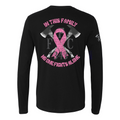 FFC 343 No One Fights Alone Breast Cancer Awareness Premium Long Sleeve Shirt