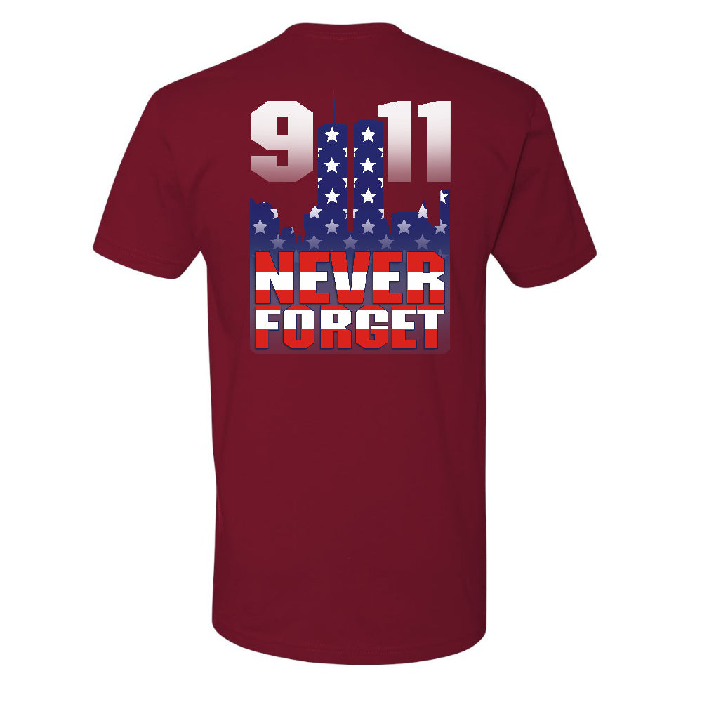 FFC 343 Never Forget 9/11 Stars And Stripes Firefighter Shirt