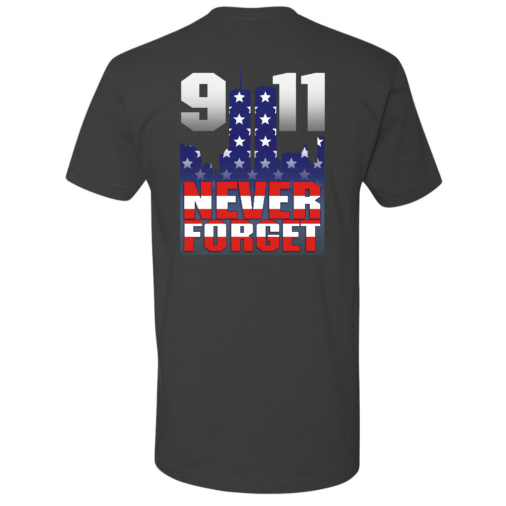 FFC 343 Never Forget 9/11 Stars And Stripes Firefighter Shirt