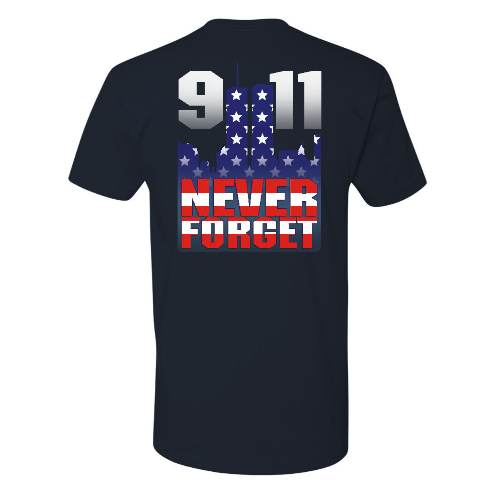 FFC 343 Never Forget 9/11 Stars And Stripes Firefighter Shirt