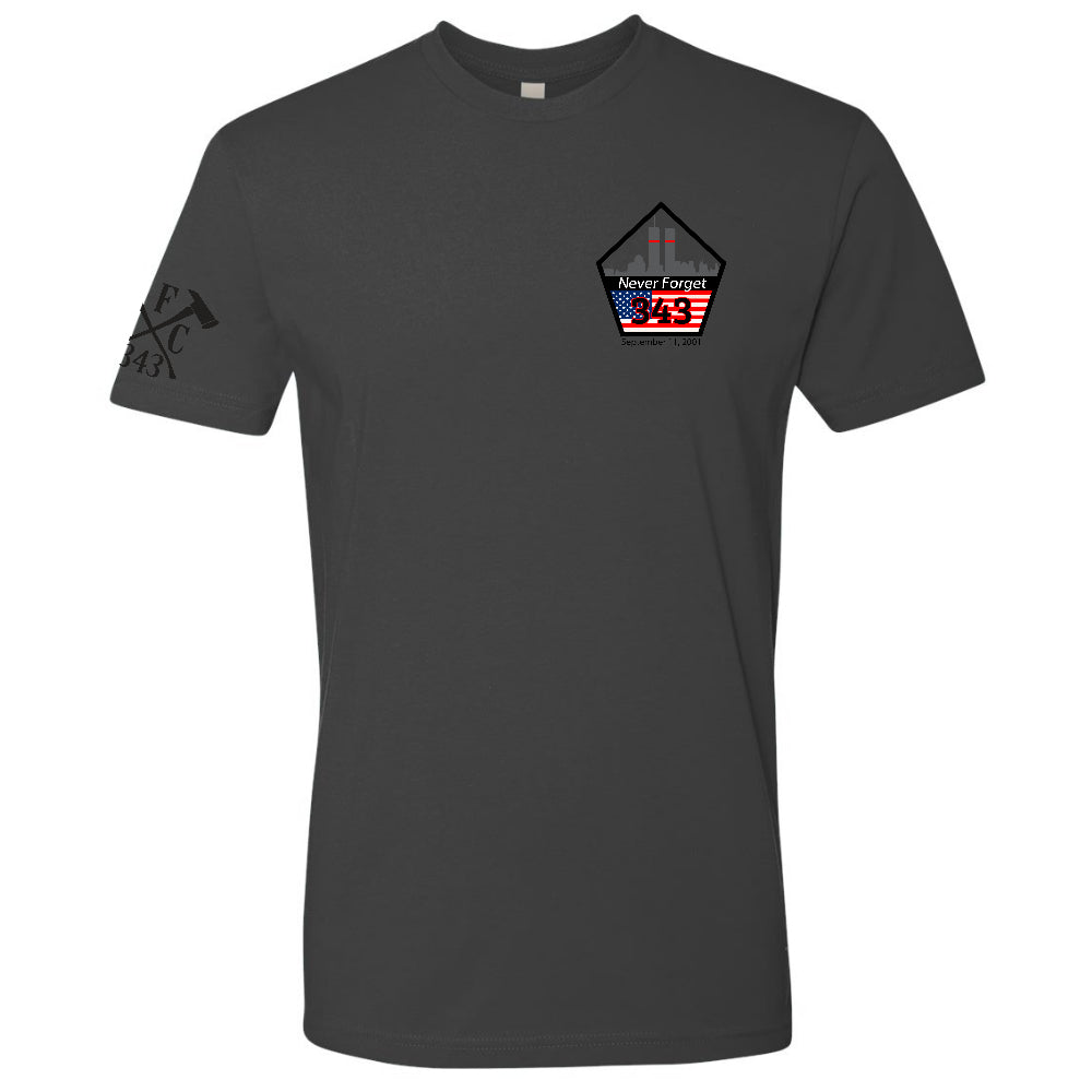 Firefighter tribute shirt – 343 heroes never forgotten