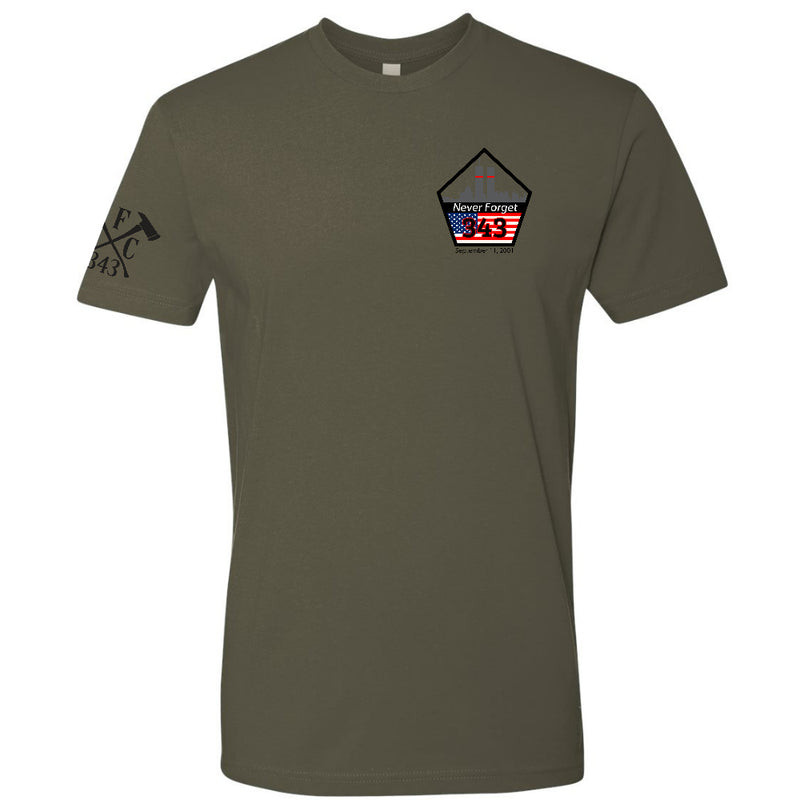 FFC 343 Never Forget 9/11 Pentagon Premium T-Shirt