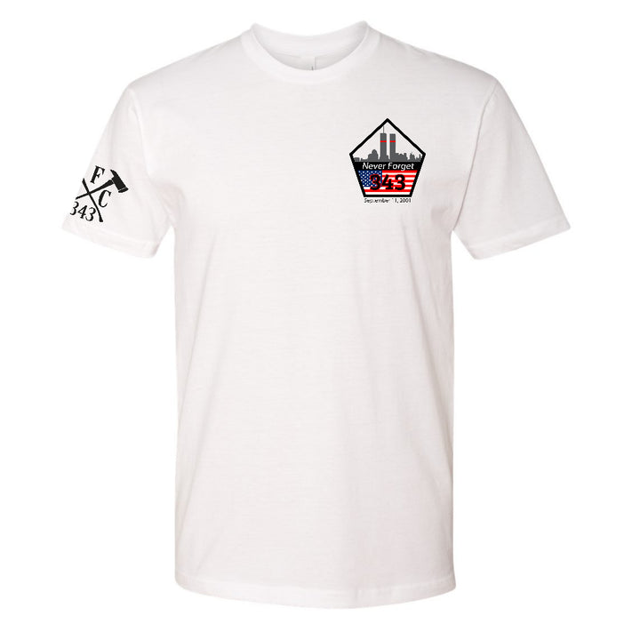 9/11 Memorial T-Shirt for firefighters – FFC 343 Never Forget