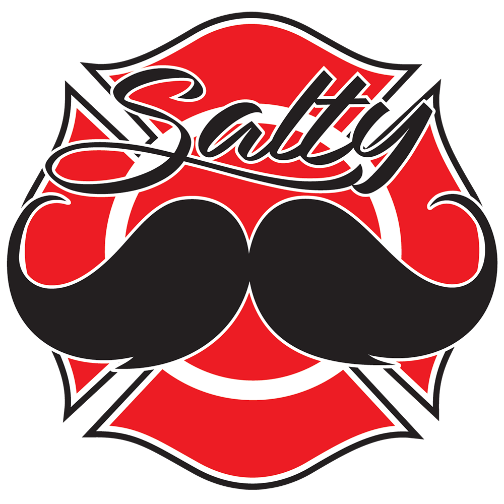 FFC Salty Stache Mustache Decal