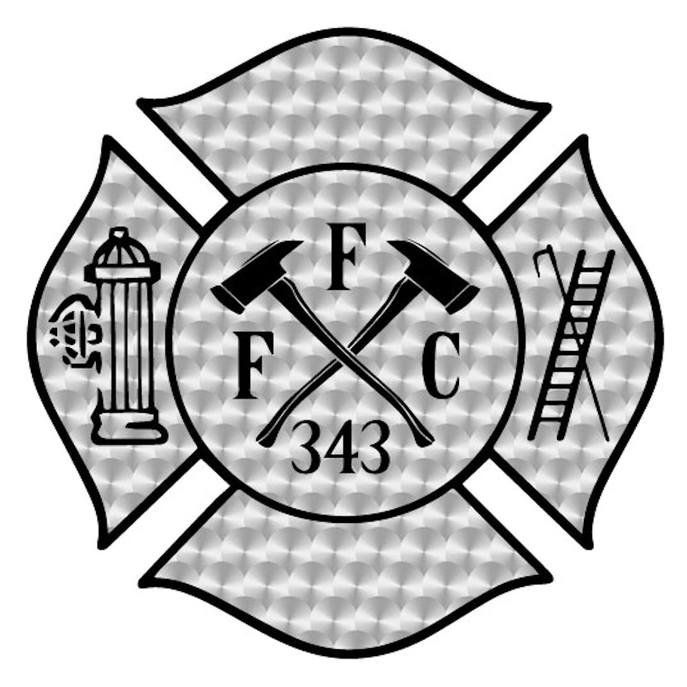 FFC 343 Firefighter Decal