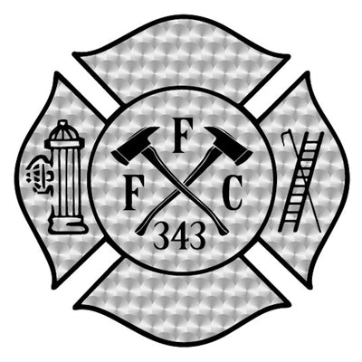 FFC 343 Firefighter Decal
