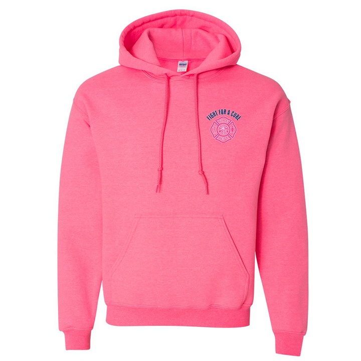 Breast Cancer Awareness Fire Dept Premium Hoodie