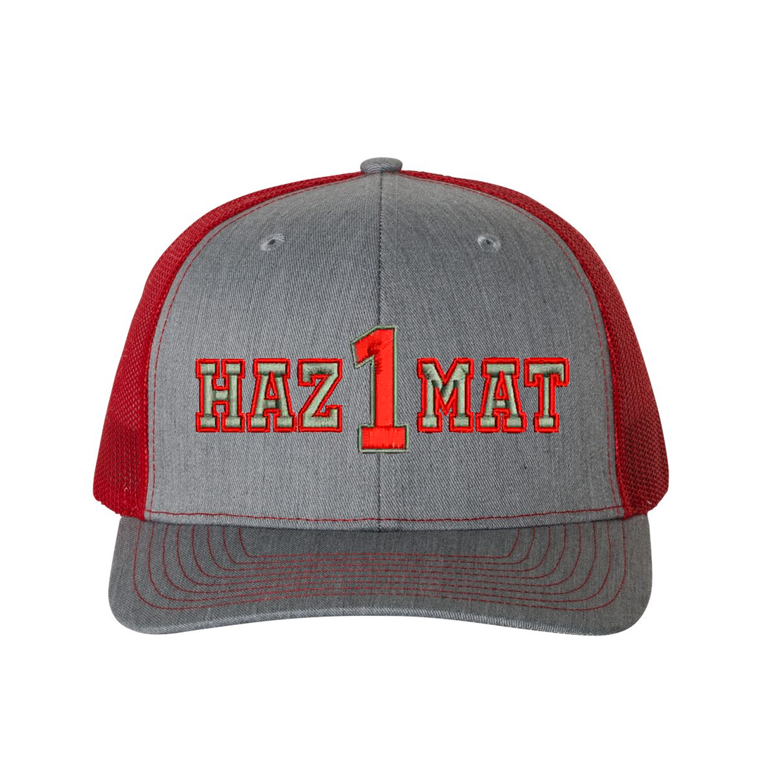 Hat Mat Color Personalized Haz Mat Snapback Trucker Hat – Firefighter.com