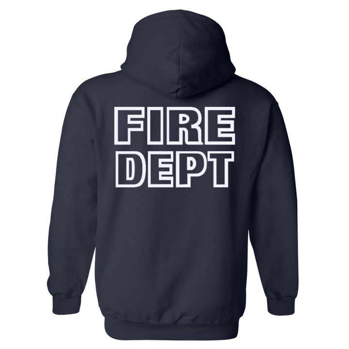 Fire Dept Navy Hoodie