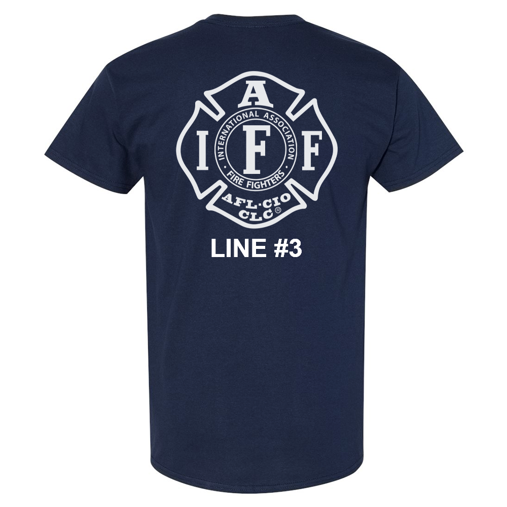 Firefighter Duty Shirt Customized for IAFF Union Members