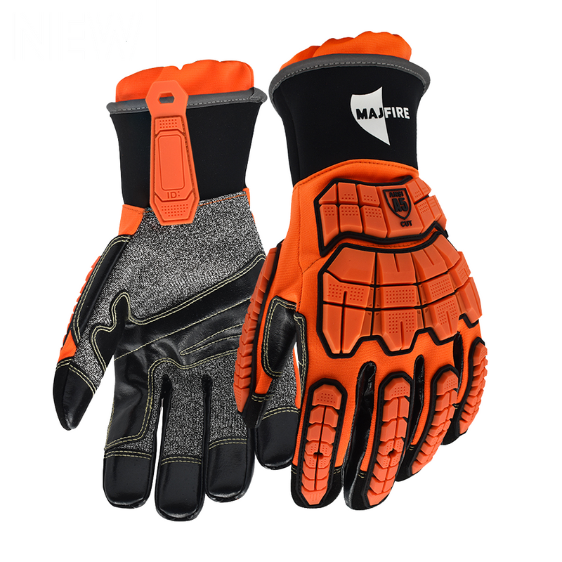 Oil and Water Resistant Extrication Gloves by Majestic Fire Apparel