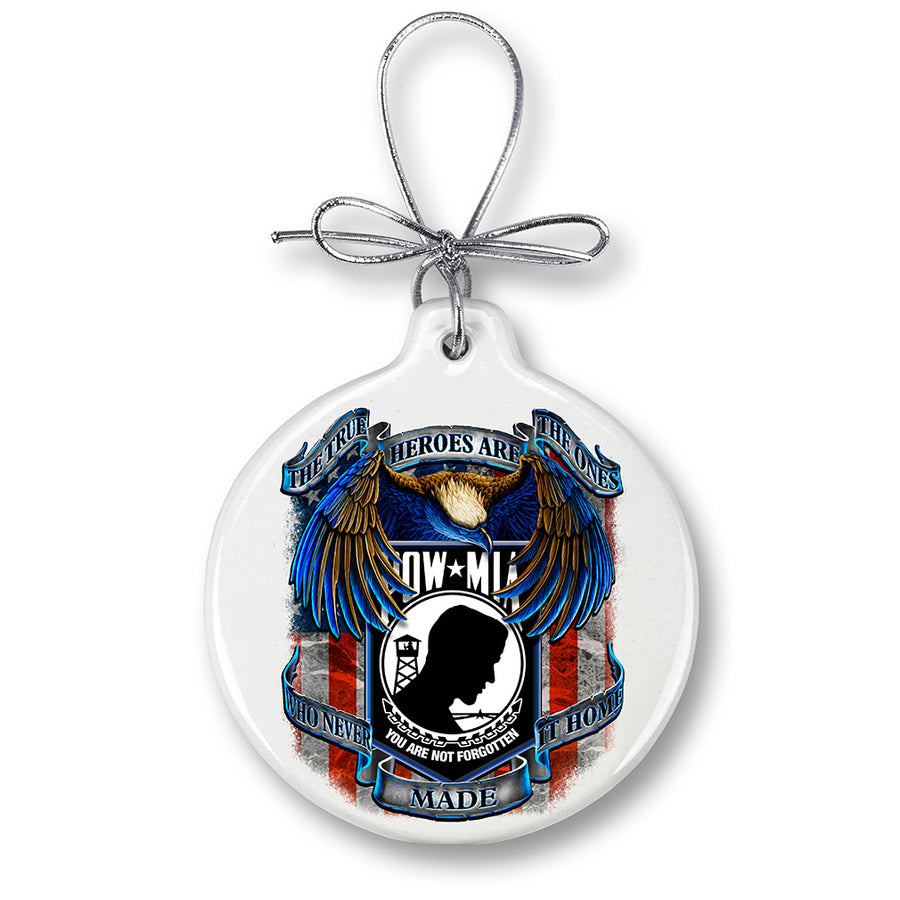 POW True Heroes Ornament