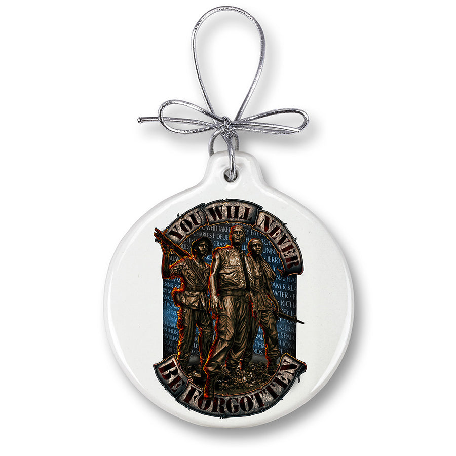 Vietnam Soldier Never Forget Ornament