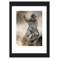 Old School 16x20 Inch Firefighter Print - Limited Edition