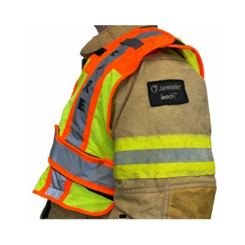 FIRE UltraBright Orange 6-Point Breakaway Public Safety Vest