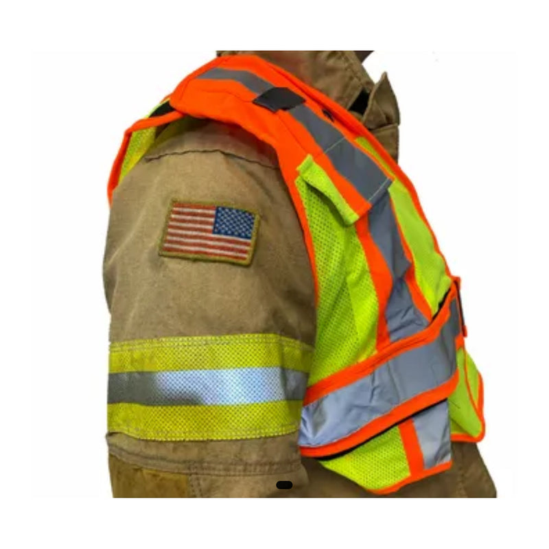 Reflective Public Safety Vest for Firefighters