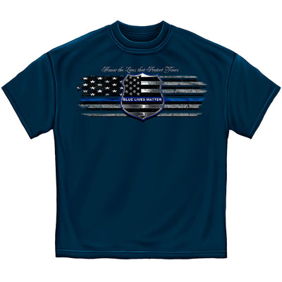Honor The Lives Police Tshirt