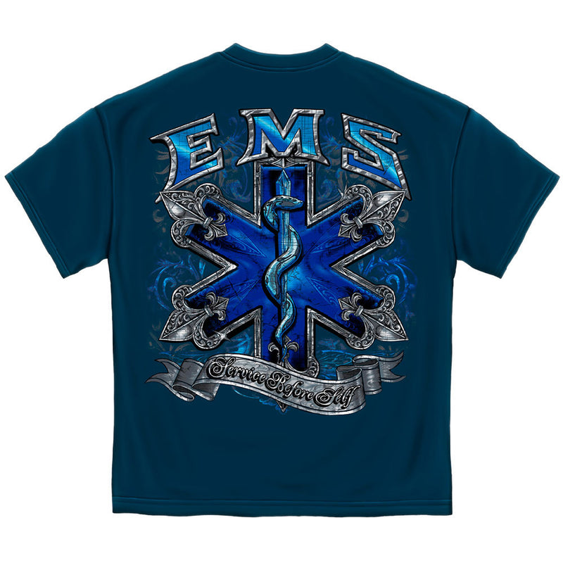 EMS Steel Silver Foil T-Shirt