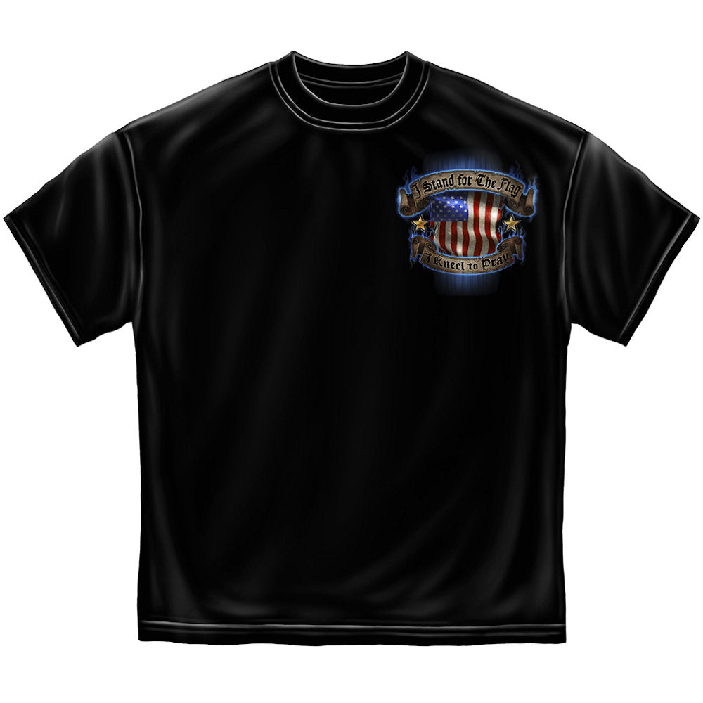 Stand for The Flag Kneel to Pray Tshirt