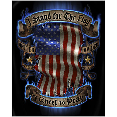 Stand for The Flag Kneel to Pray Tshirt
