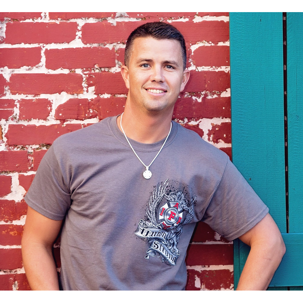 Sterling Fire Dept Maltese Charm