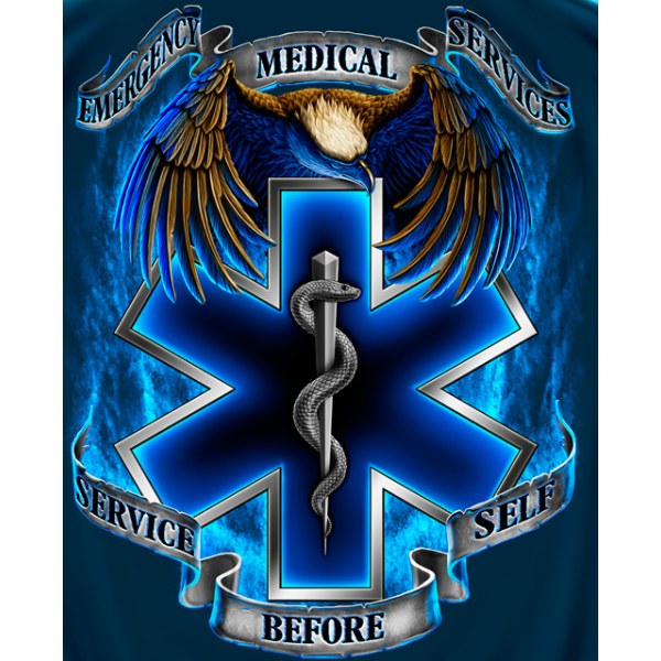 EMS Service Before Self T-shirt