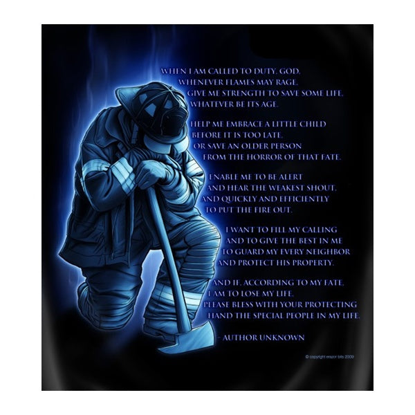 Firefighters Prayer Tshirt