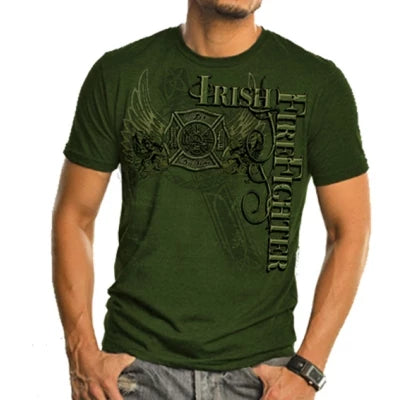 Irish Firefighter Elite Breed Tshirt