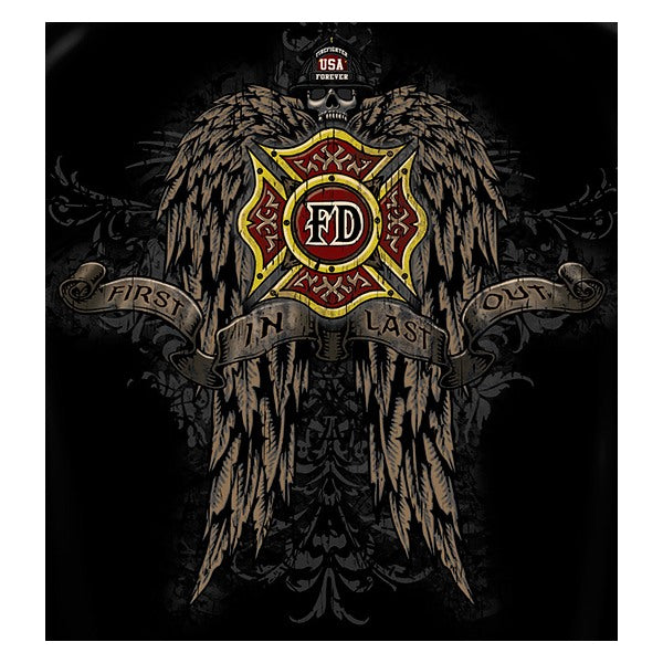 FD Winged Firefighter T-shirt
