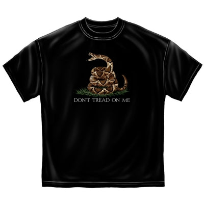 Dont Tread On Me Black T-shirt