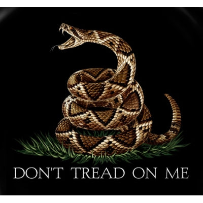 Dont Tread On Me Black T-shirt