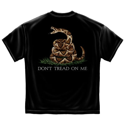 Dont Tread On Me Black T-shirt